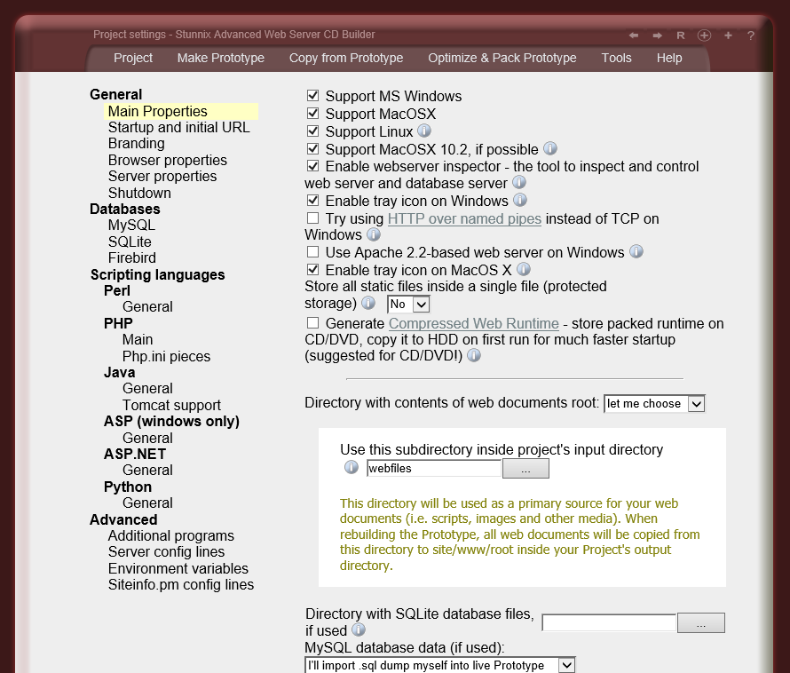 Here is a Project->Site settings Here is a Project->Site settings