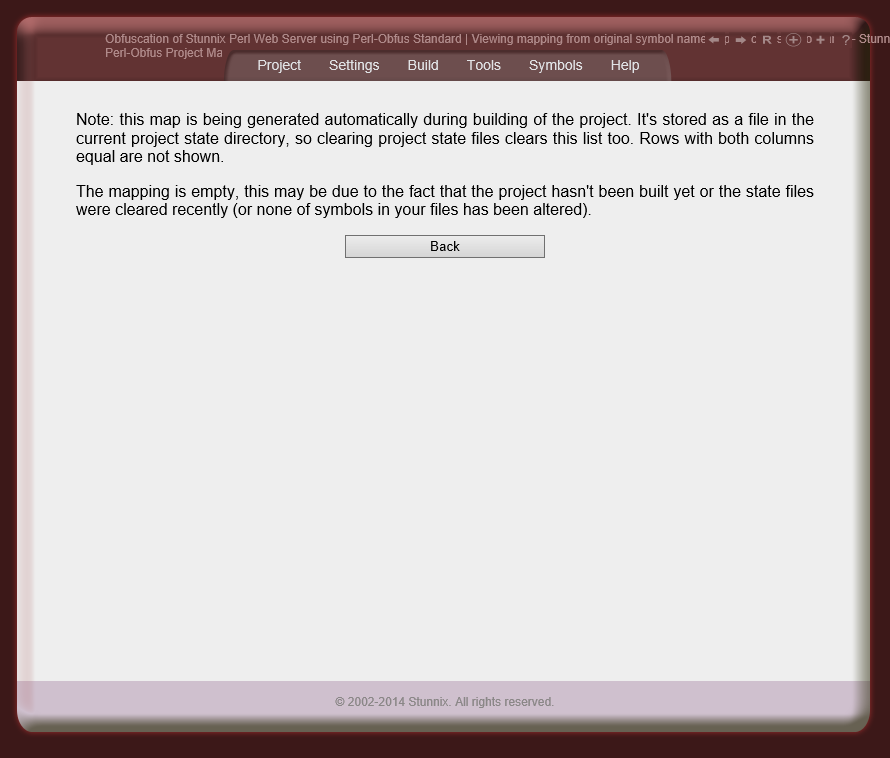 Viewing resultant symbol mapping Viewing resultant symbol mapping